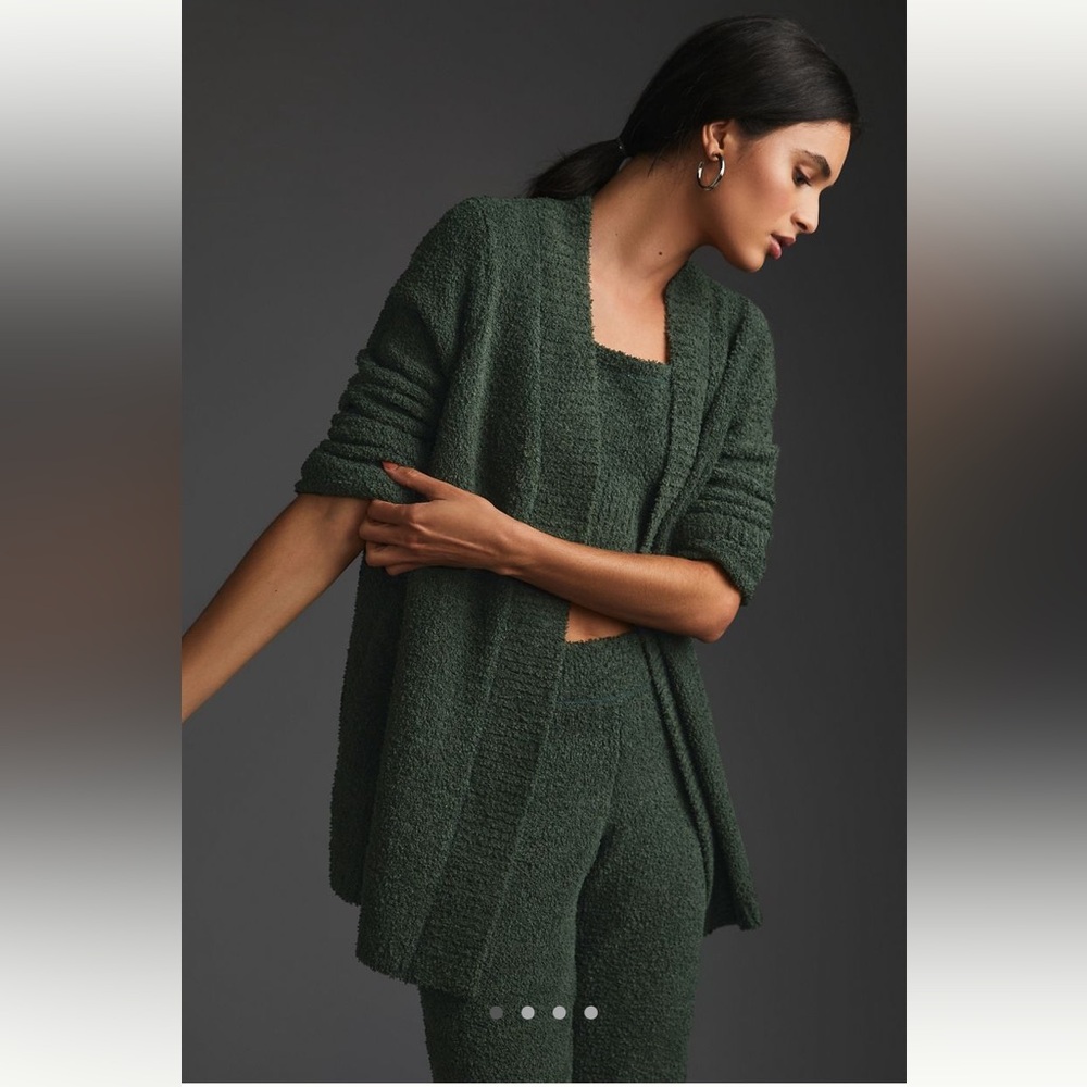 Daily Practice by Anthropologie Snuggle Cardigan and Pants Set